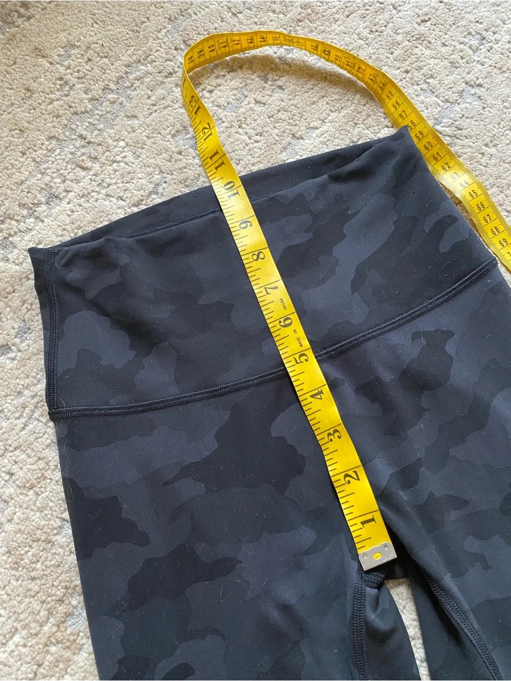 Lululemon Align Gray Black Camo High-Waist Leggings Workout Yoga Pants: 4